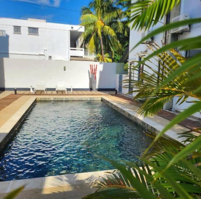 Charmant T4 Avec Vue Piscine Grand-Baie Kültér fotó